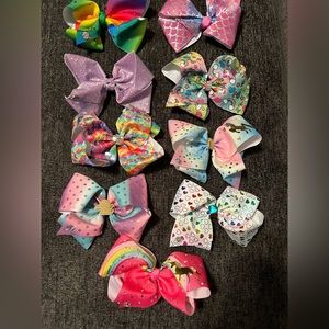 Bundle of 10 Jojo Siwa oversized bows